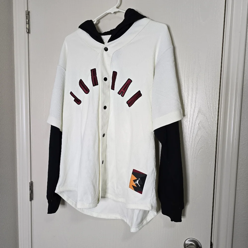 Men Nike Jordan athletic‎ hoodie size L new